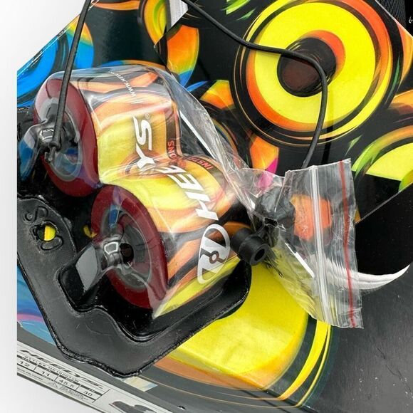 NWT Heelys Kids Boys Proper 2.0 Roller Skate Sneaker Shoes Black Red Size 9 - Picture 4 of 12